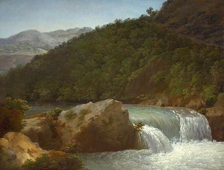 Jean-Joseph-Xavier Bidauld View of the Cascade of the Gorge near Allevard